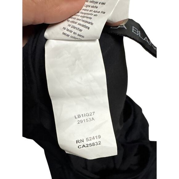 Women’s Sz 6 La Blanca One Piece Swimsuit Black RN52419 LB11IG27 NWOT $128 - Picture 7 of 8